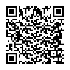 Codice QR per il numero di telefono +2694716776