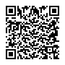 QR код за телефонен номер +2694716818