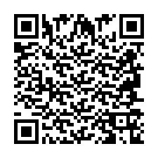 Codice QR per il numero di telefono +2694716828