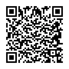 Código QR para número de telefone +2694716832