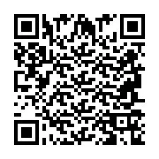 QR-code voor telefoonnummer +2694716835