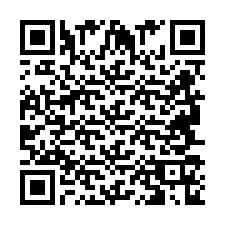 QR-код для номера телефона +2694716836