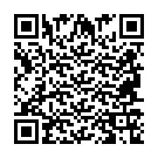 QR-code voor telefoonnummer +2694716857