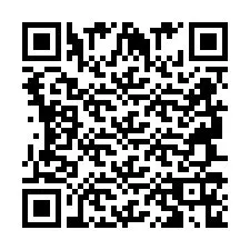 QR Code pour le numéro de téléphone +2694716860