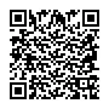 QR Code pour le numéro de téléphone +2694716918