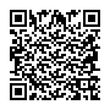 QR-code voor telefoonnummer +2694716924