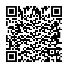 QR код за телефонен номер +2694716926