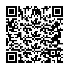 Codice QR per il numero di telefono +2694716933