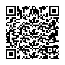 Código QR para número de telefone +2694717009