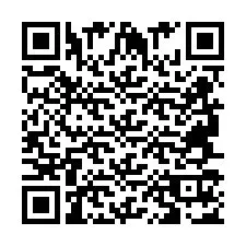 Código QR para número de teléfono +2694717023