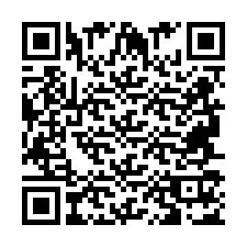 Código QR para número de telefone +2694717027