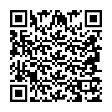 QR-код для номера телефона +2694717028