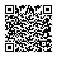 Codice QR per il numero di telefono +2694717030