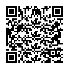 QR Code สำหรับหมายเลขโทรศัพท์ +2694717042