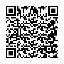 QR-code voor telefoonnummer +2694717076