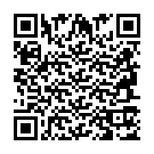 Codice QR per il numero di telefono +2694717080