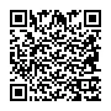 QR-koodi puhelinnumerolle +2694717102