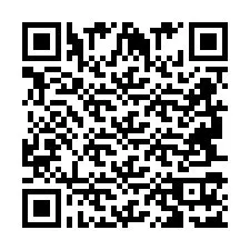 QR код за телефонен номер +2694717106