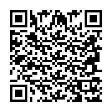 QR-koodi puhelinnumerolle +2694717110