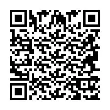 Kod QR dla numeru telefonu +2694717122