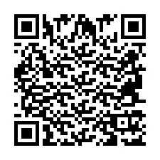 Codice QR per il numero di telefono +2694717143