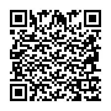 Codice QR per il numero di telefono +2694717150