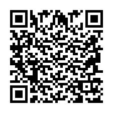 Codice QR per il numero di telefono +2694717151