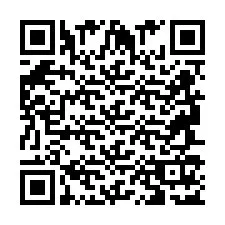 QR Code pour le numéro de téléphone +2694717161