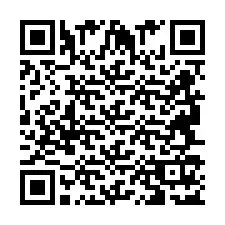 QR-koodi puhelinnumerolle +2694717162