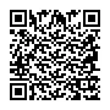 QR-koodi puhelinnumerolle +2694717164