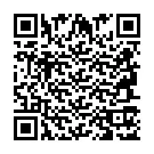 QR Code pour le numéro de téléphone +2694717180