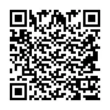 Codice QR per il numero di telefono +2694717349