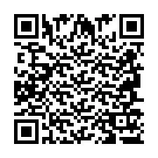 Codice QR per il numero di telefono +2694717374