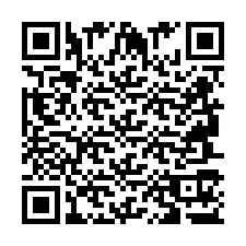 QR-код для номера телефона +2694717384