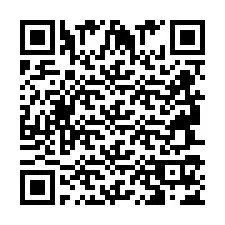 QR код за телефонен номер +2694717410