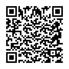 Código QR para número de teléfono +2694717411