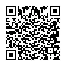 Código QR para número de telefone +2694717476