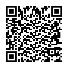 Codice QR per il numero di telefono +2694717482