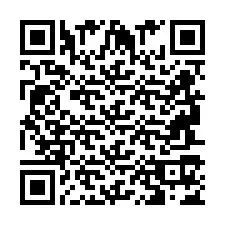 QR-код для номера телефона +2694717485