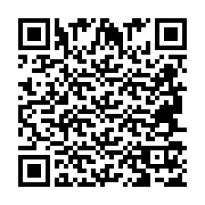 QR-code voor telefoonnummer +2694717523