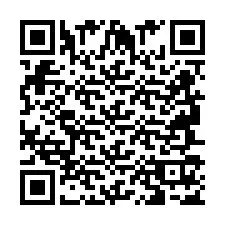 Código QR para número de telefone +2694717524