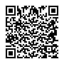 QR-код для номера телефона +2694717526