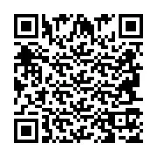 Codice QR per il numero di telefono +2694717582