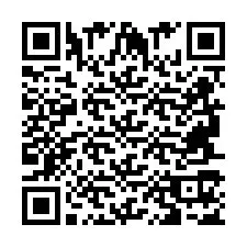 QR-код для номера телефона +2694717587