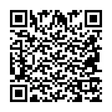 QR Code pour le numéro de téléphone +2694717593