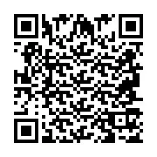 Código QR para número de teléfono +2694717599