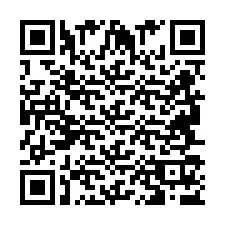 Código QR para número de telefone +2694717626