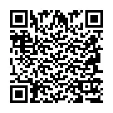 QR-koodi puhelinnumerolle +2694717764