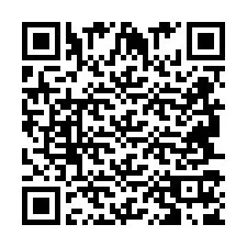 Codice QR per il numero di telefono +2694717816