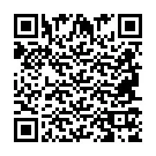 QR Code pour le numéro de téléphone +2694717817